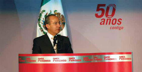 Gobierno Federal alienta a la televisi�n p�blica