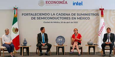 Intel se une a la Secretara de Economa para mejorar la cadena de suministros de semiconductores