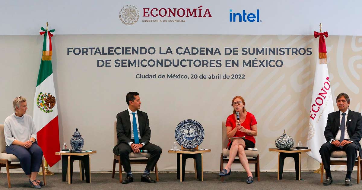 Acuerdo de colaboración entre Intel y la Secretaría de Economía de México