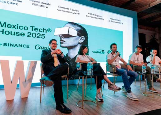Arranca Mexico Tech Week 2025 con más de 400 eventos y 15,000 asistentes